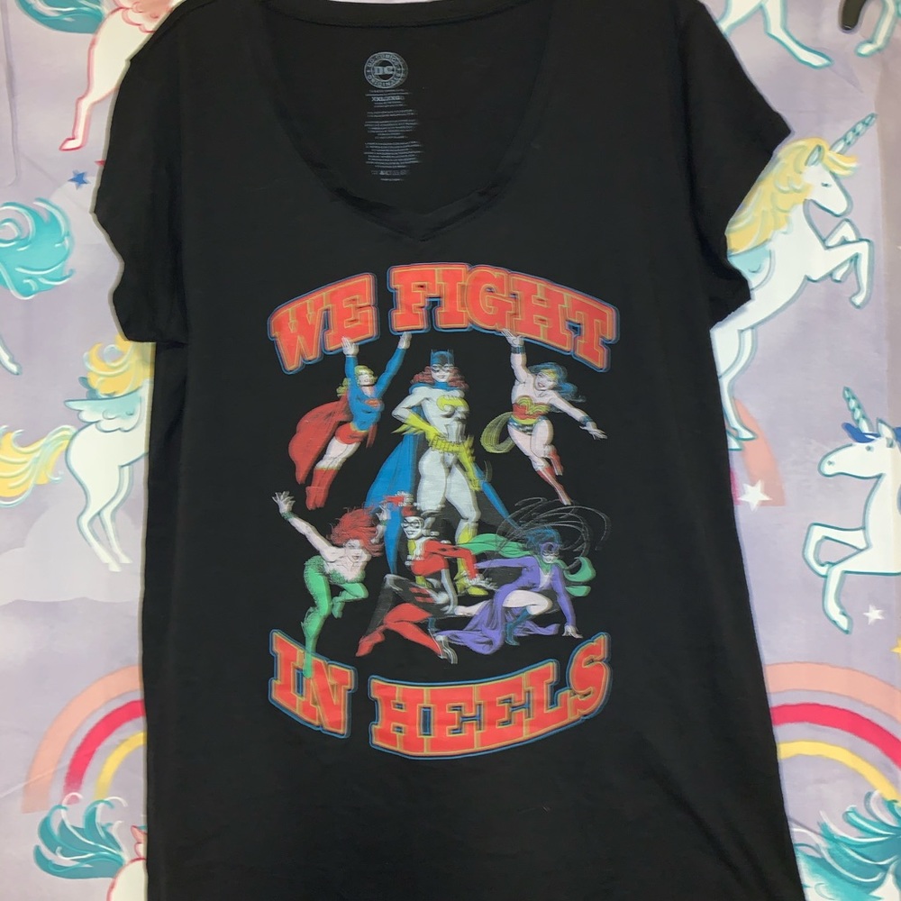 Dc comic girl shirt
